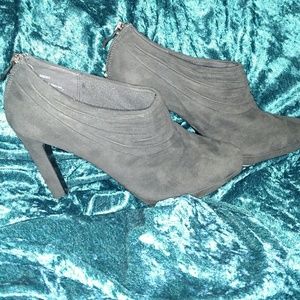 Coach and Four suede ankle booties